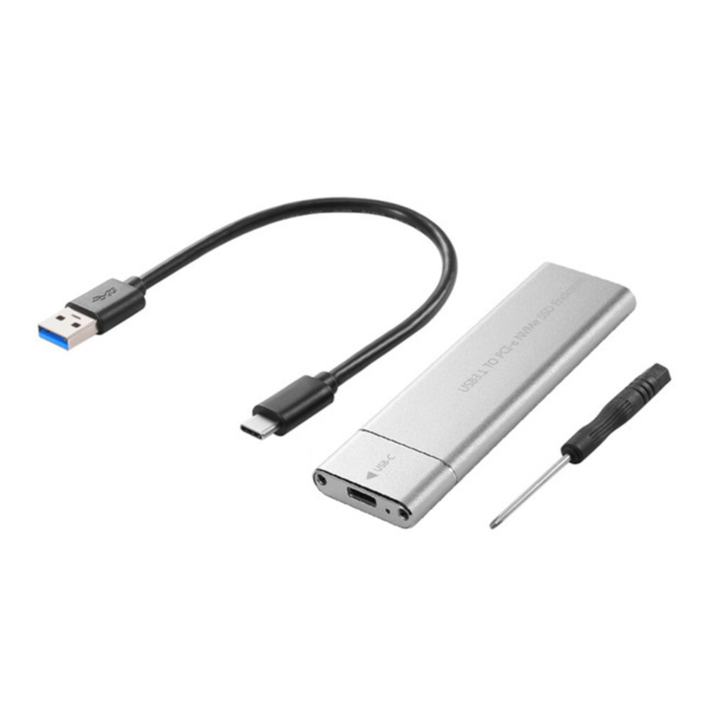 M.2 NVME Mobile Hard Disk Box Case USB3.1 HDD Enclosure Laptop Accessories