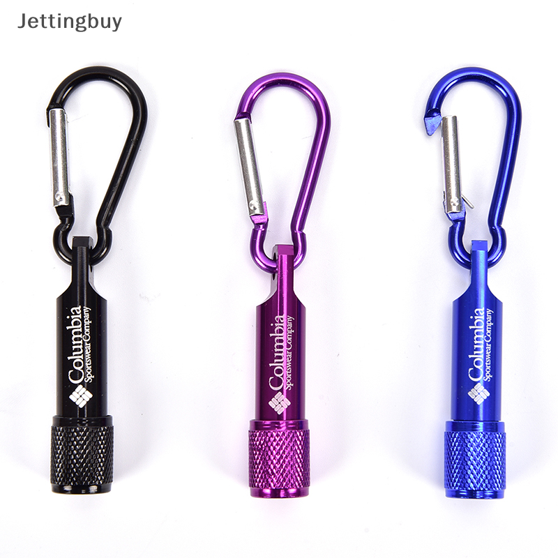 【Jettingbuy】 đèn flash Bán đèn pin mini Keychain Túi LED Đèn Pin đèn pin