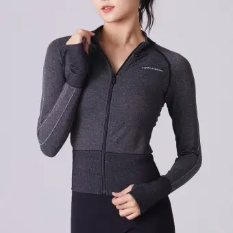 long sleeve running jacket