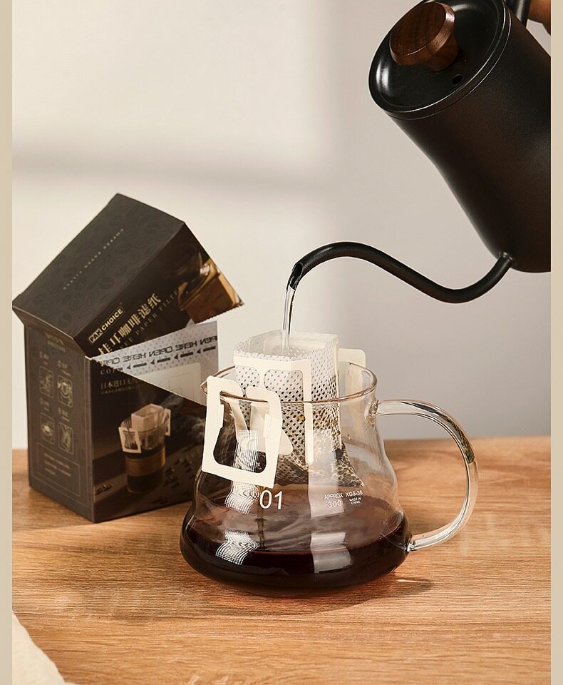 Phin cà phê giấy lọc ấm moka cà phê fishin