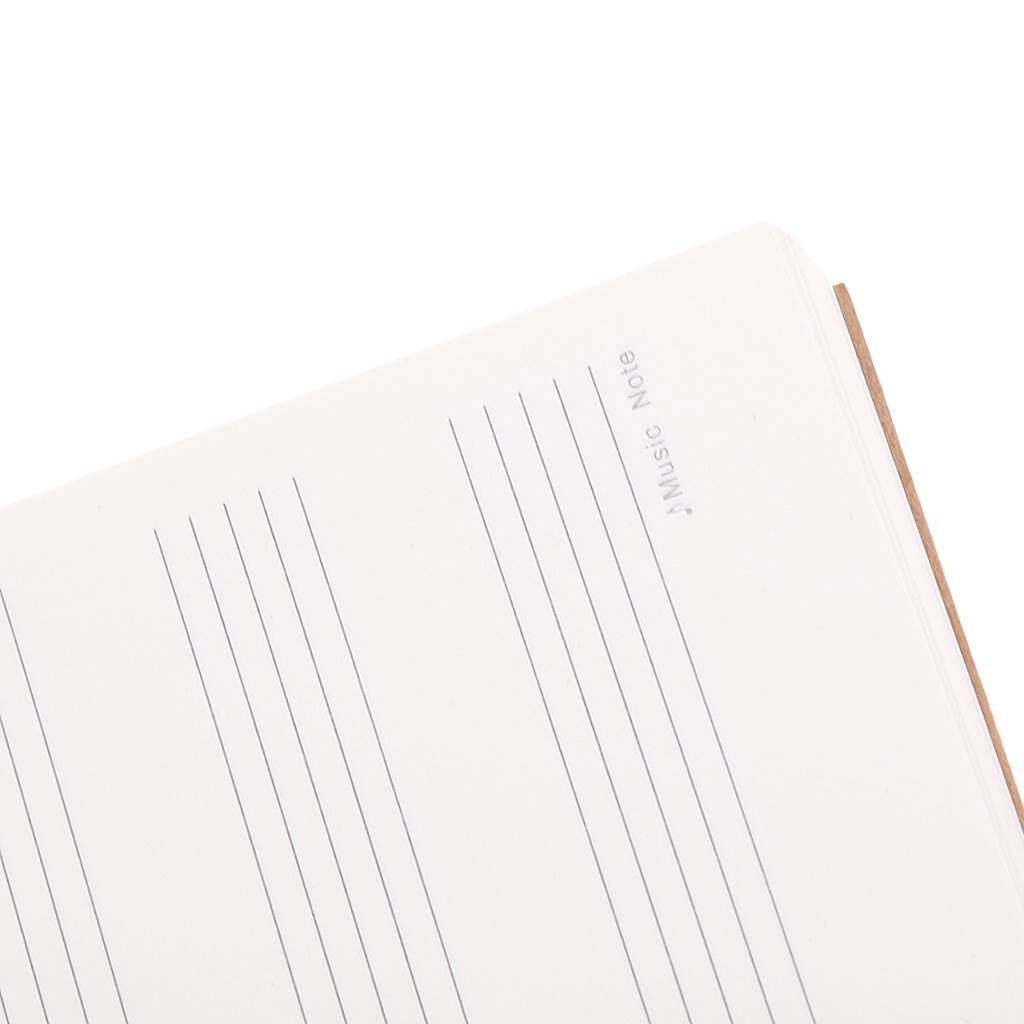 kowaku Musical Notation Staff Notes Book Notepad Music Manuscript Writing Paper