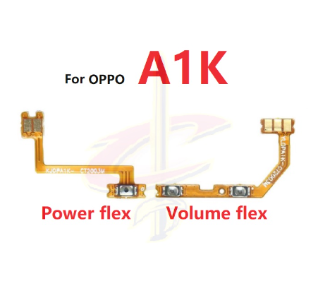 On off switch Power volume button flex For OPPO A1K