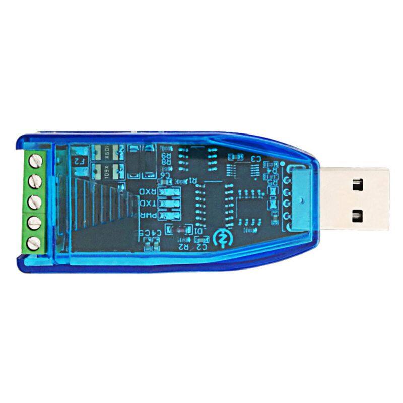 Isolated Industrial USB to RS485 Communication Module TVS Protection Short Circuit Protective Converter Module