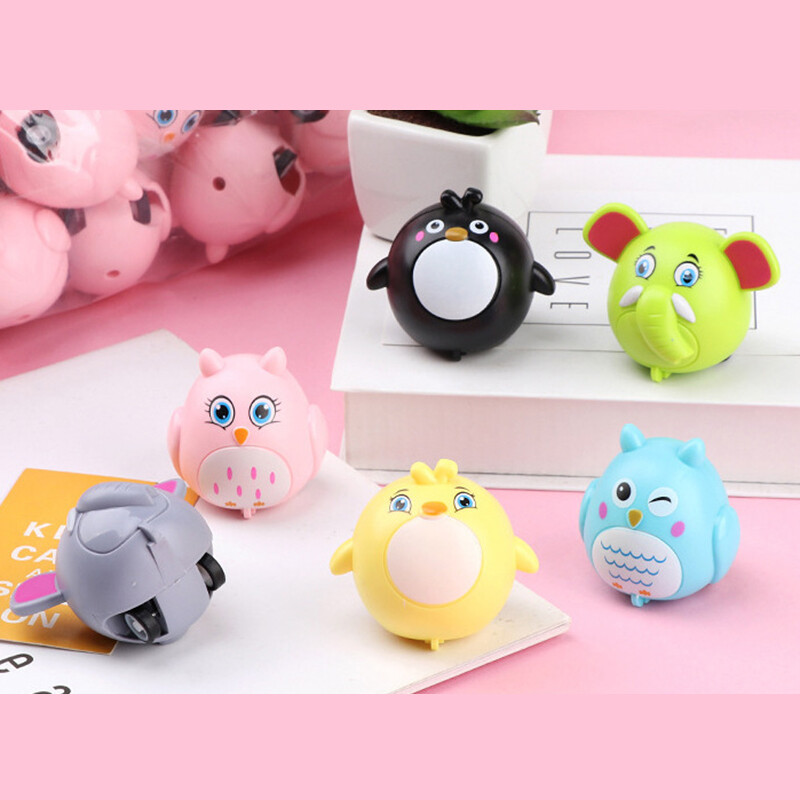 【YIDEA Hongkong】đồ Chơi Động Vật Mini Xe Kéo Ngược Chống Rơi Xe Đồ Chơi Chạy Theo Quán Tính