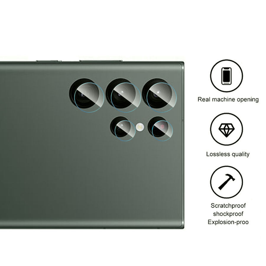 Kính Cường Lực Bảo Vệ Camera Sau Cho Samsung Galaxy S23 Ultra