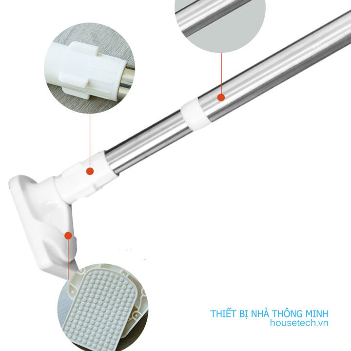 Cây treo đồ đa năng gấp gọn không cần khoan tường
