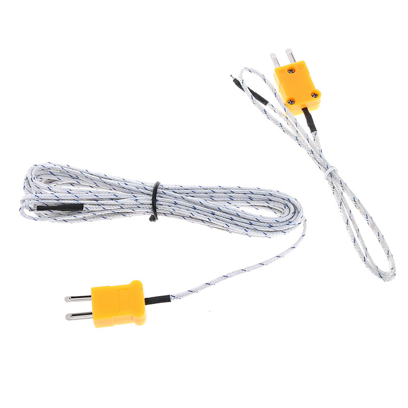Ministar 1PC K type temperature sensor thermocouple probe cable wire 0.5/4m
