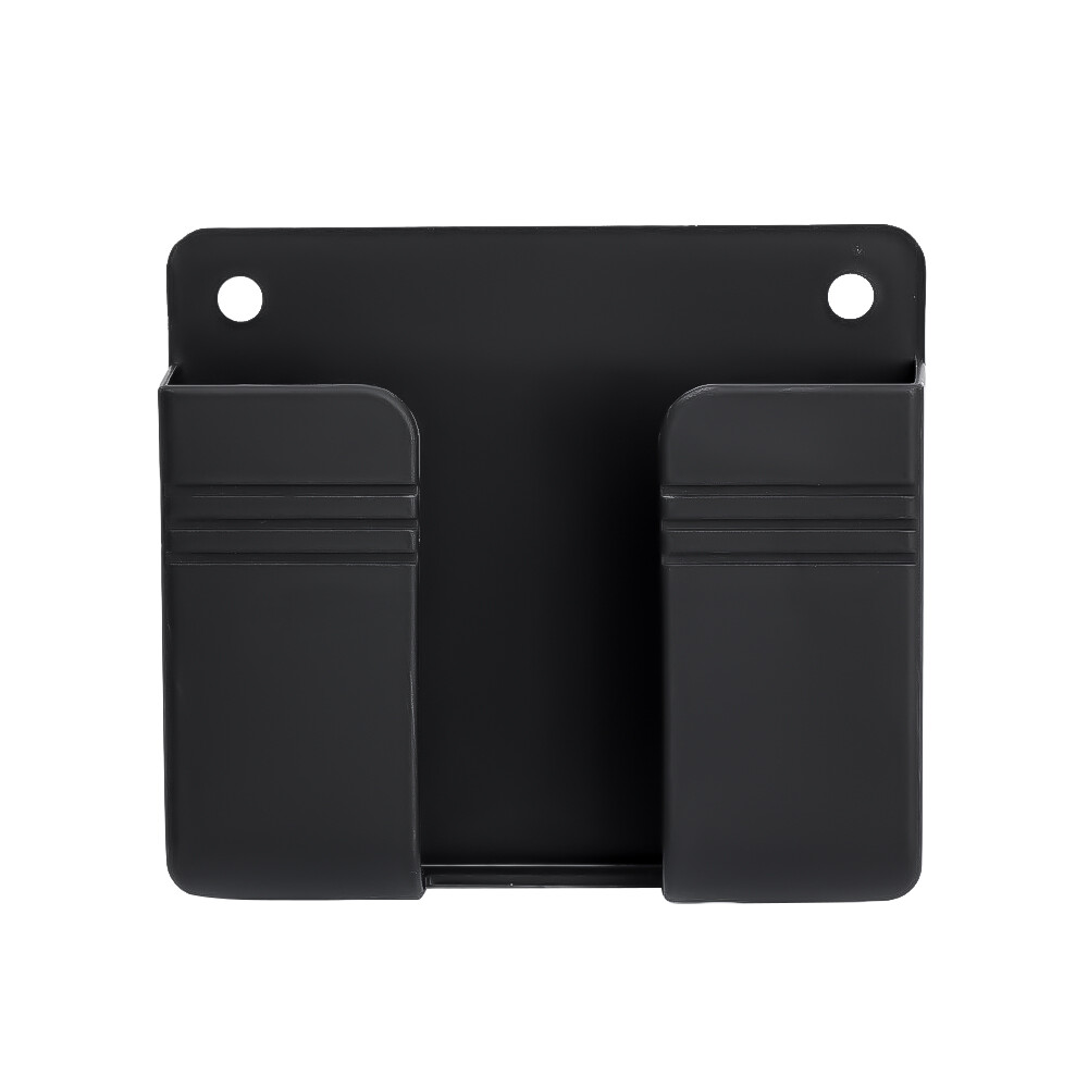 YESPERY Mobile Phone Charging Hanging Holder Multifunction Wall Mounted Plug Bracket Remote Control Mounted Storage Box