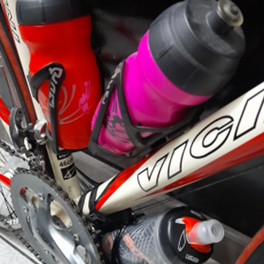 MTB Road Bicycle Bottle Cage Mount Base Silicone Bike Kettle Rack Adapter