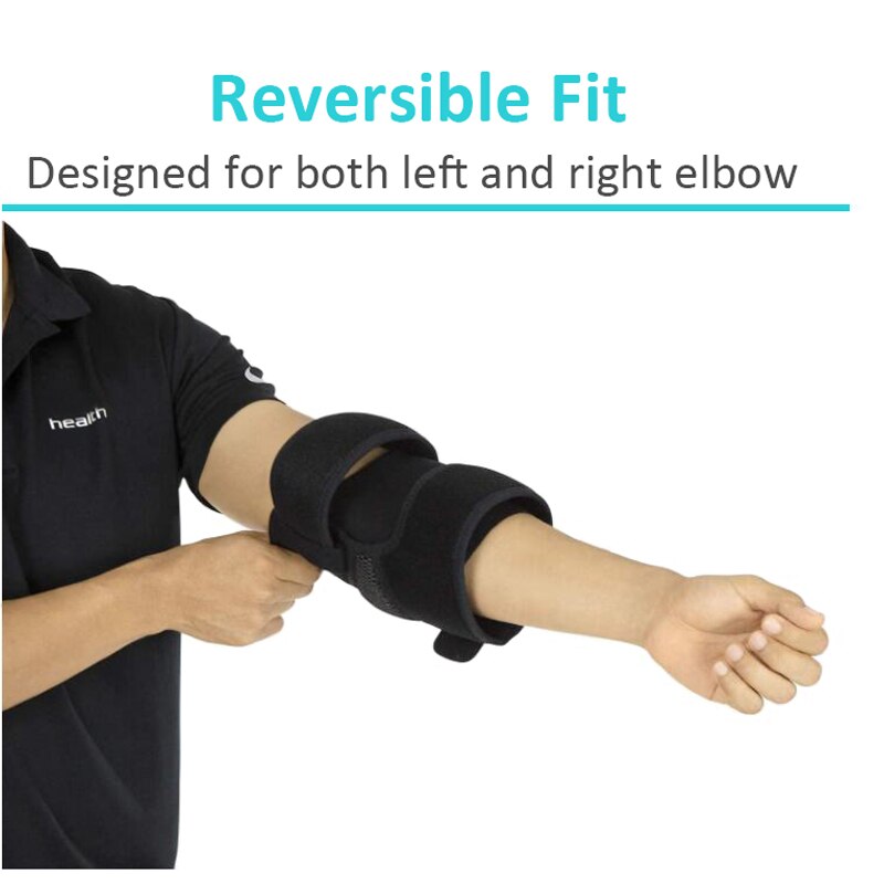 Sport Elbow Support Sleeve Compression Elbow Brace With Strap Adjustable Elbow Protector For Joint Pain Tendonitis Golf Elbow