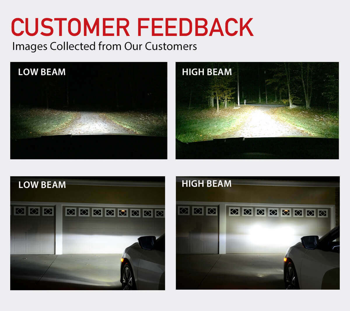 Đèn Pha LED Dành Cho Mitsubishi Attrage Năm 2013-2019 - 2 Chiếc, Bóng Đèn Pha