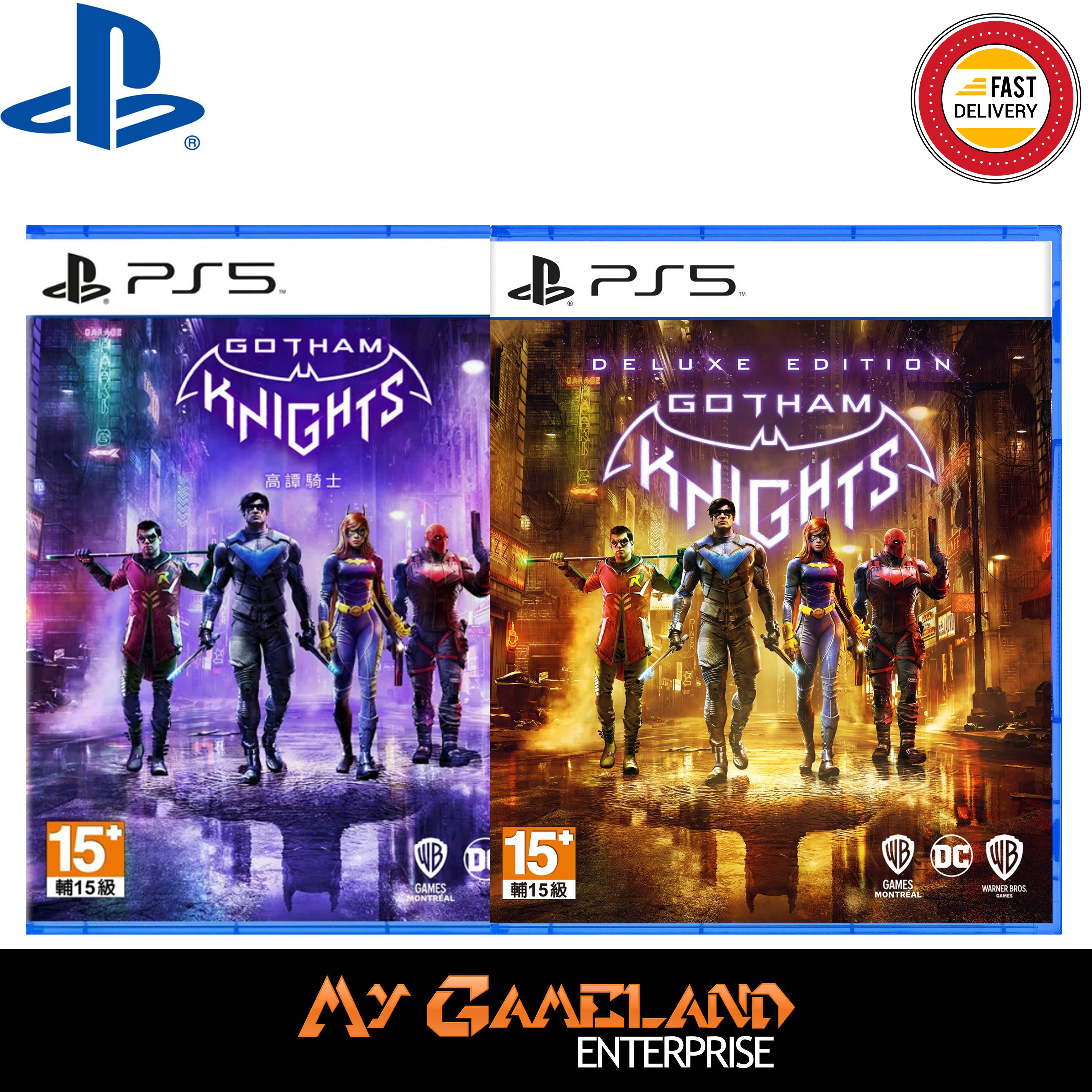 PS5 Gotham Knights Deluxe Edition [R3 Eng & Chi]