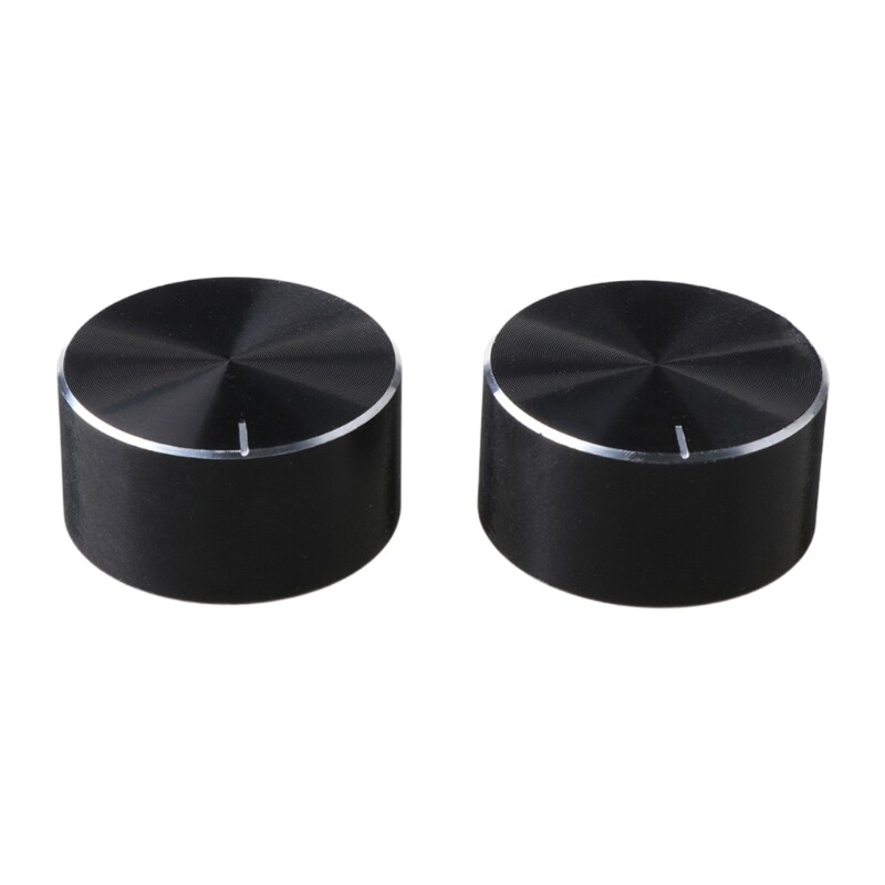 2Pcs 25x13mm D Axis Rotary Potentiometer Knob Encoder Volume Control For Speaker