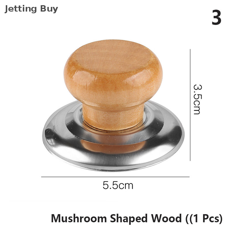 Flash Sale 1Pc Durable Universal Kitchen Replacement Cookware Pan Pot Lid Cover Knob Handle