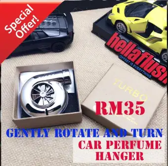 Silver Turbo Car Perfume Hanger Car Decoration Lazada