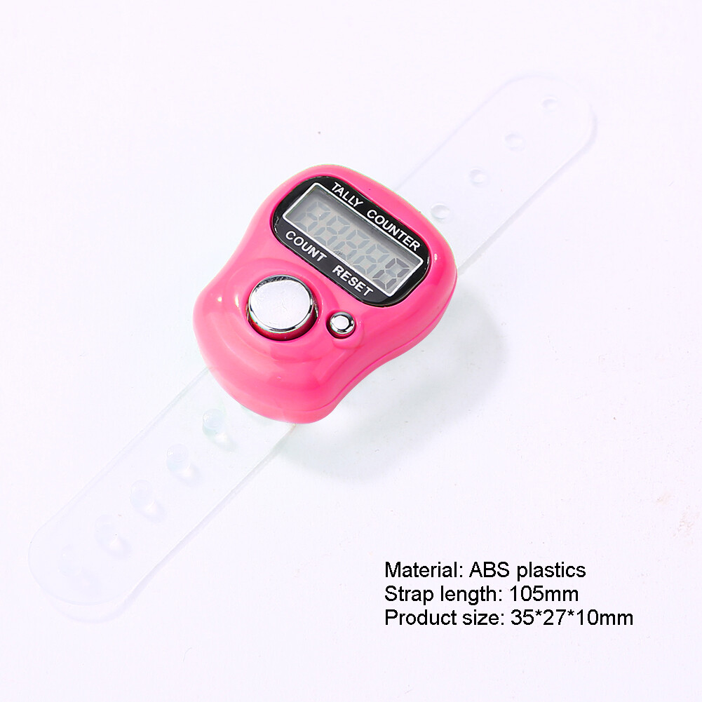 Mini Finger Counter LCD Electronic Digital Counter Counting Range 0-99999