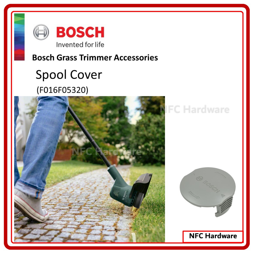Cubierta De Bobina Para Bosch EasyGrass Cut – Repuesto F016F05320, Material ABS, Fácil Instalación Sin Herramientas