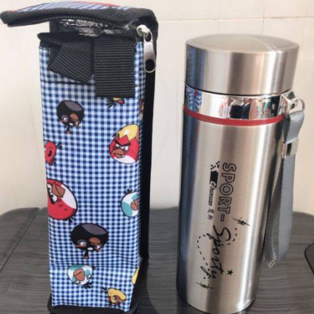 Bình giữ nhiệt 1000ml sus 304 +túi giữ nhiệt