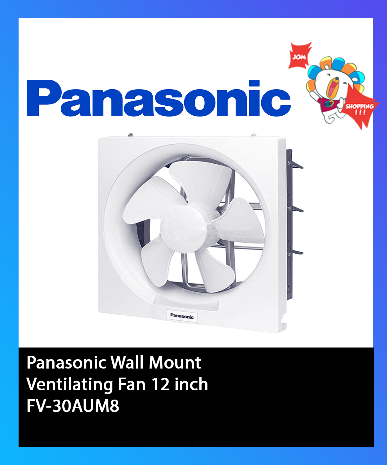 Ceiling Exhaust Fan Panasonic 12 Inch | Shelly Lighting