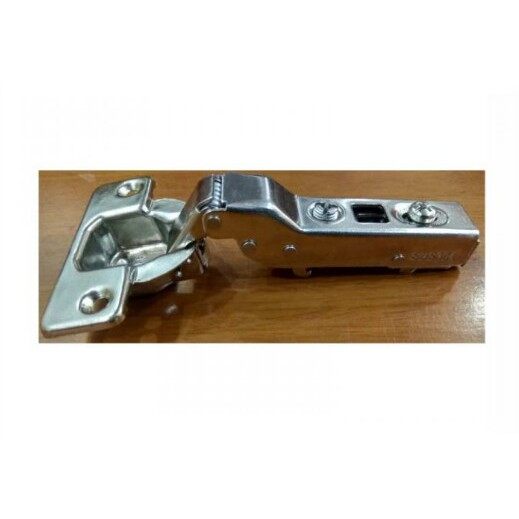 Bản lề giảm chấn cong vừa hafele inox 304 trùm nữa 315.06.751 kèm đế