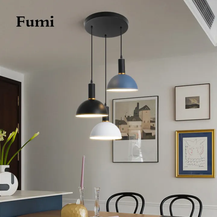 Fumi 3 Light Pendant Lighting Adjustable Kitchen Island Lights Living Room Vintage Ceiling Fixtures Lazada Singapore - 3 Pendant Ceiling Light