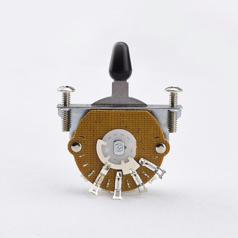 【Made In Korea】1 Piece OAK 3Way Electric Guitar Pickup Selector Switch