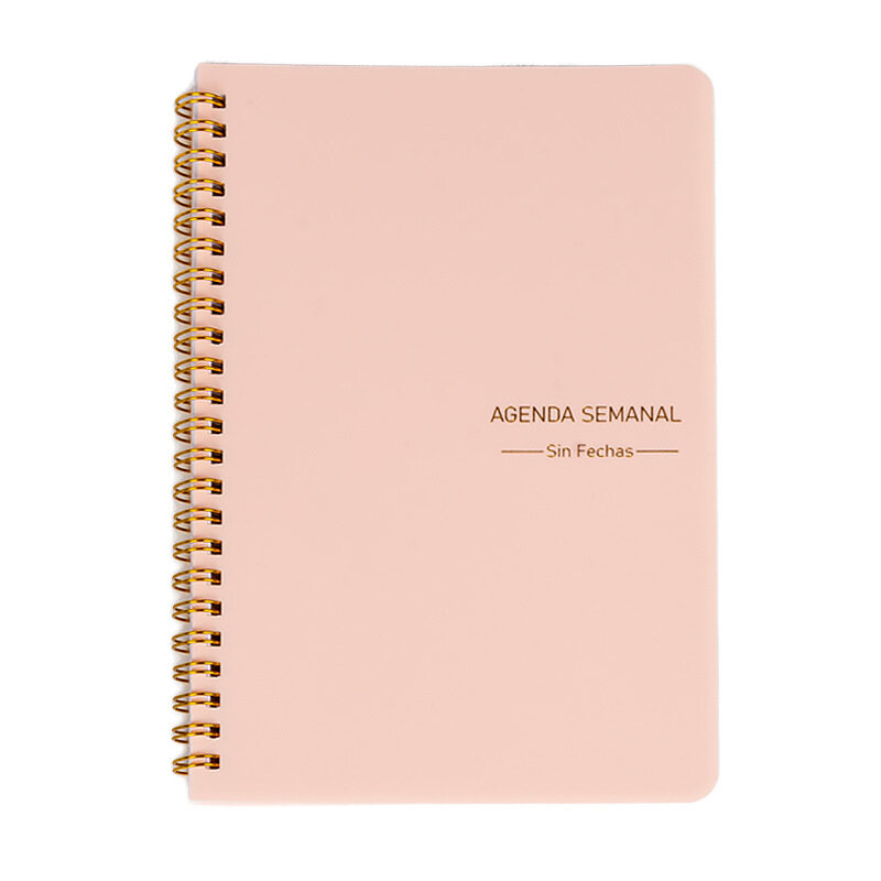 2023 2023 A5 Daily Weekly Planner Agenda Notebook Weekly Goals Habit Schedules Stationery Office School Supplies Note Book For School gift For Students