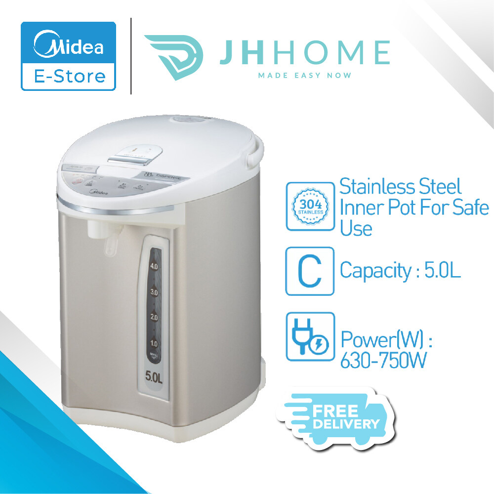 Midea 5.0L Thermo Pot MTP7065T Water Dispenser Thermos Lazada