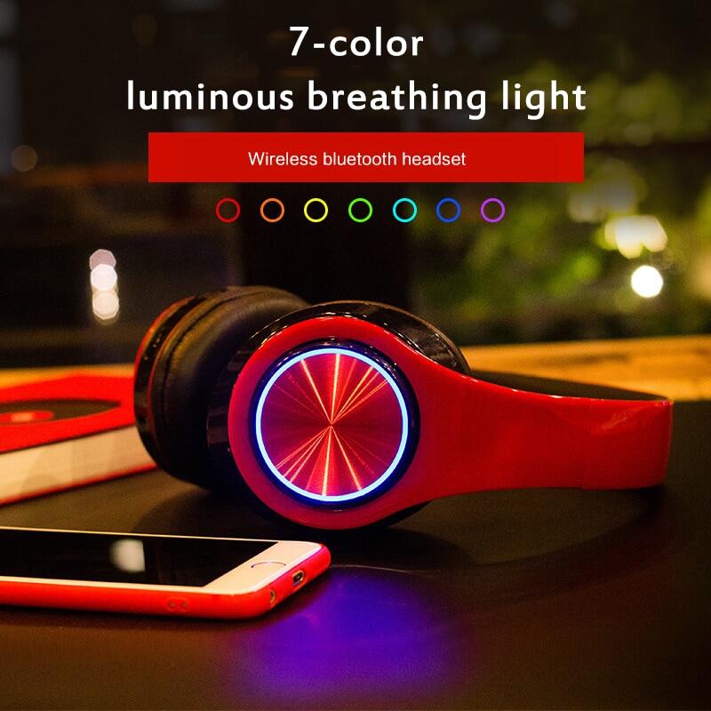 Tai Nghe Không Dây Bộ Tai Nghe Bluetooth Có Thể Gập Lại Có Thể Điều Chỉnh Tai Nghe Nhét Tai Rảnh Tay MIC Cho Đài Phát Thanh IOS Android PC