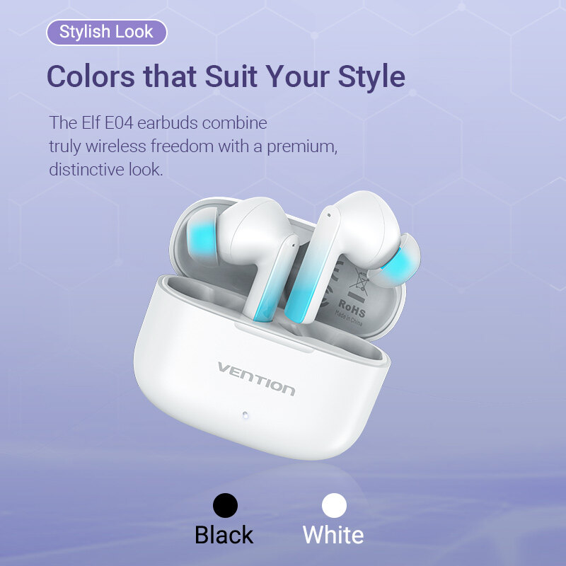 [【Cleareanace Price】Vention TWS Bluetooth 5.3 Earphone Environmental Noise Cancellation Wireless Earphone with Mic Support Call Video Android Universal Earbuds,Vention TWS Bluetooth 5.3 Earphone Environmental Noise Cancellation Wireless Earphone with Mic Support Call Video Android Universal Earbuds,]