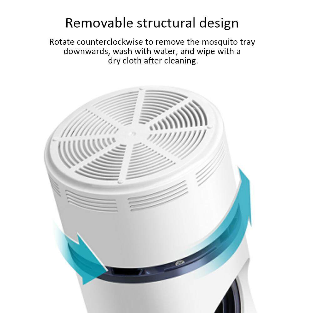 Electric Photocatalytic Mosquito Killer Lamp LED Light Non-Toxic UV Insect Trap