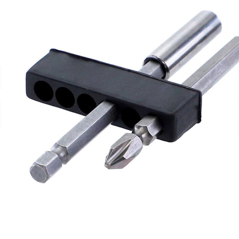 Dụng Cụ Giữ Mũi Khoan Lục Giác 6/12 Lỗ Tuốc Nơ Vít Dụng Cụ Hộp Đựng Đầu Bằng Nhựa, Mềm, Phân Loại Bền Đồ Gia Dụng