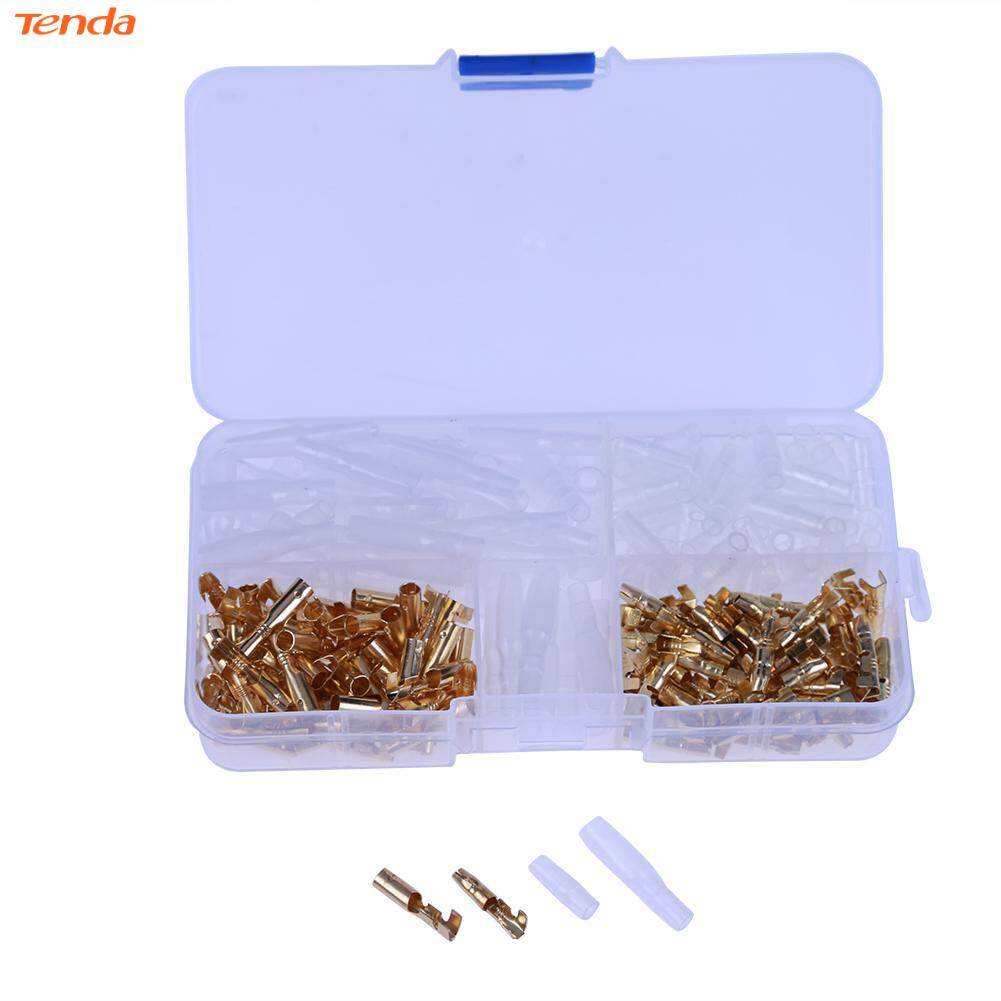 240pcs Set 3.5mm Male and Female Terminal Car Electrical Wire Connector