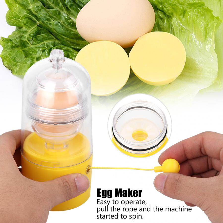 Máy Làm Trứng Vàng Đồ Tạo Hình Kéo Trứng Máy Lắc Trứng Máy Lắc Trứng Máy Lắc Trứng Trộn Màu Trắng Trứng Và Lòng Đỏ (Hộp Màu Tiếng Anh)