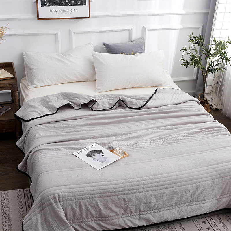 Summer Air Conditioning Quilt Soft Thin Quilt Washed Cotton