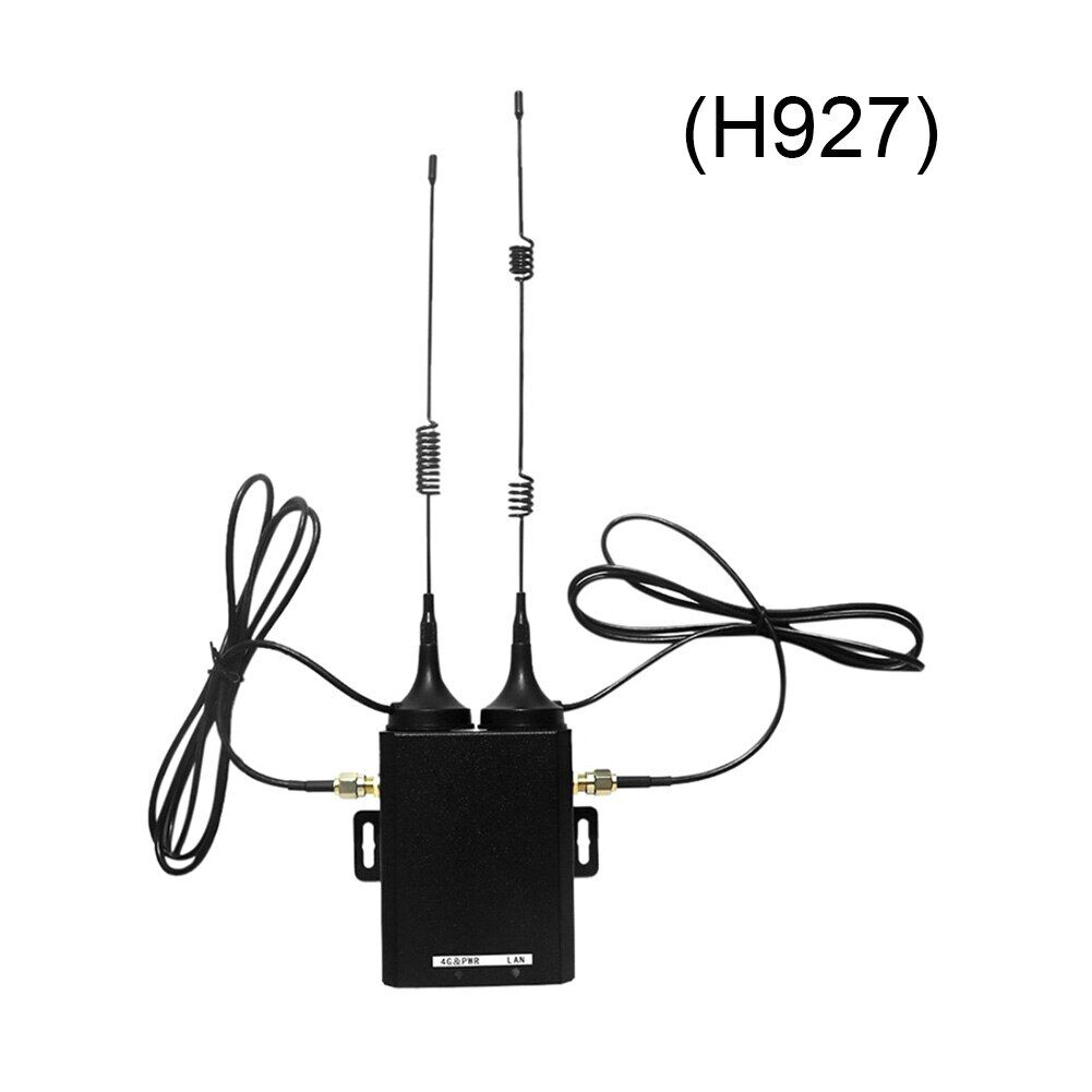 H927 wifi router industrial grade 4g lte sim card router 150mbps with external antenna support 16 wifi users for outdoor