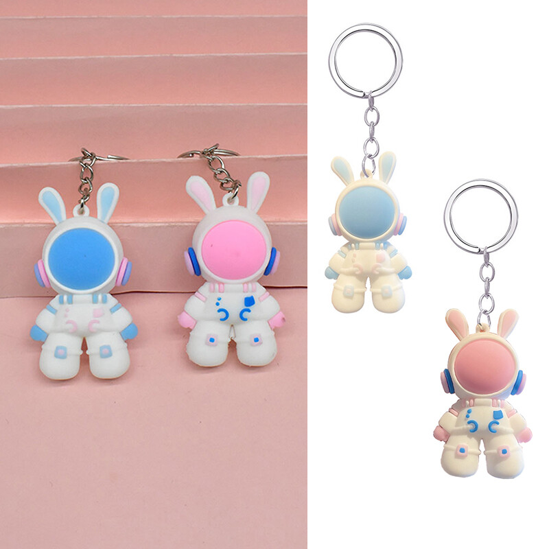 【YIDEA HONGKONG】Cute Astronaut Bunny Keychain