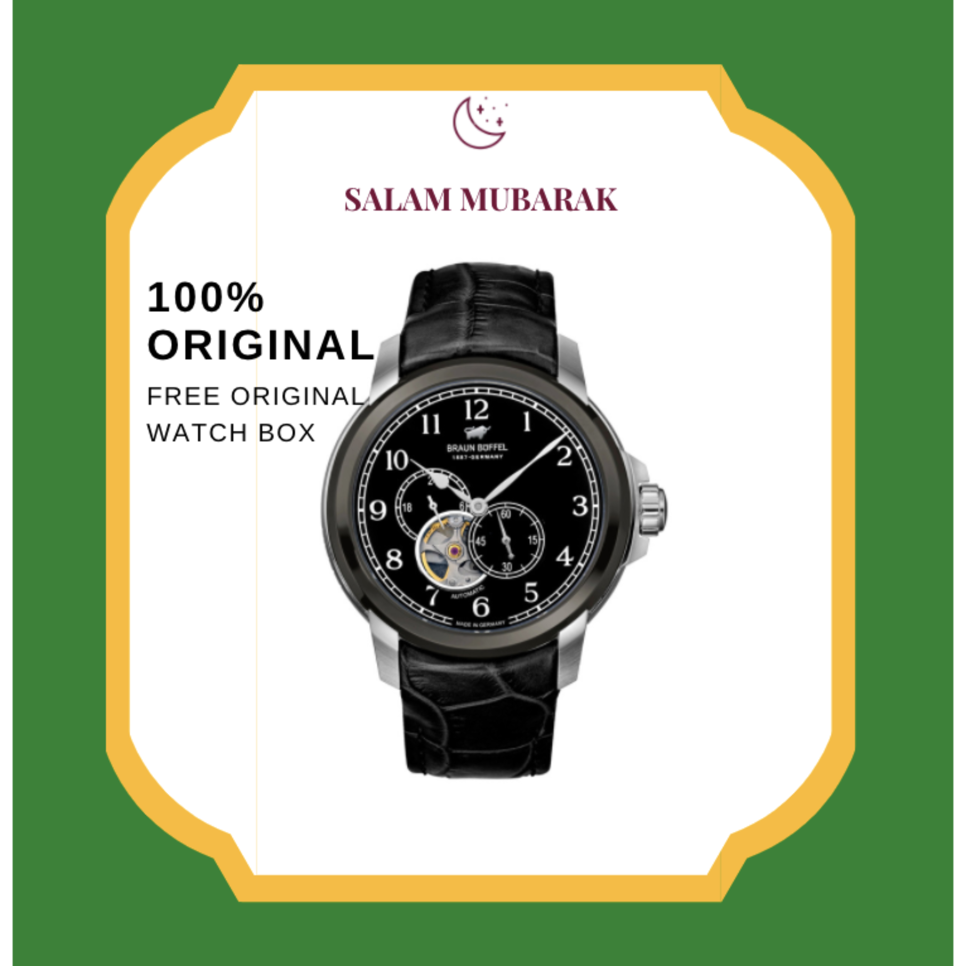 braun buffel watch price