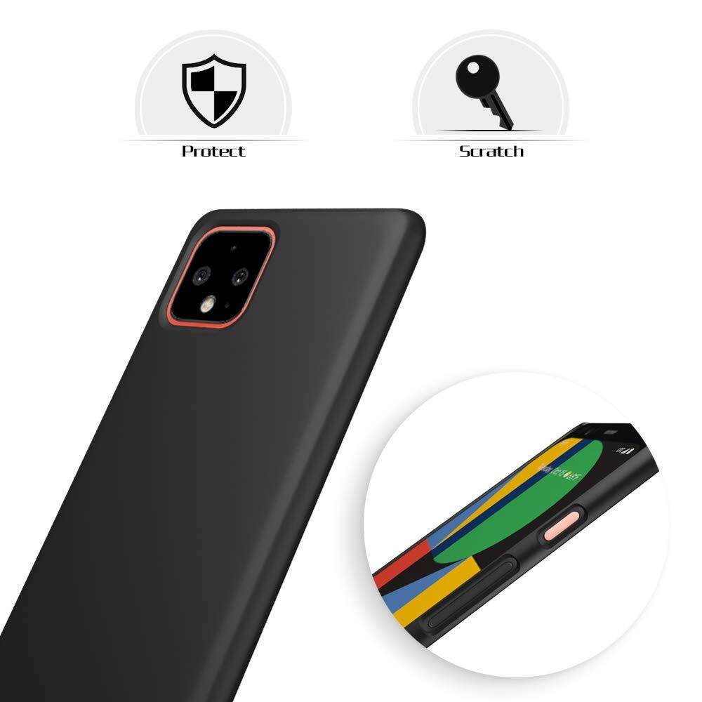 Ốp Lưng Mỏng Cho Google Pixel 4 Ốp Lưng Google Pixel 4 XL Ốp Lưng Siêu Mỏng Bằng Cao Su Mờ Cứng PC Cho Google Pixel 4 (5.7 Inch)/Pixel 4 XL (6.3 Inch) 2019