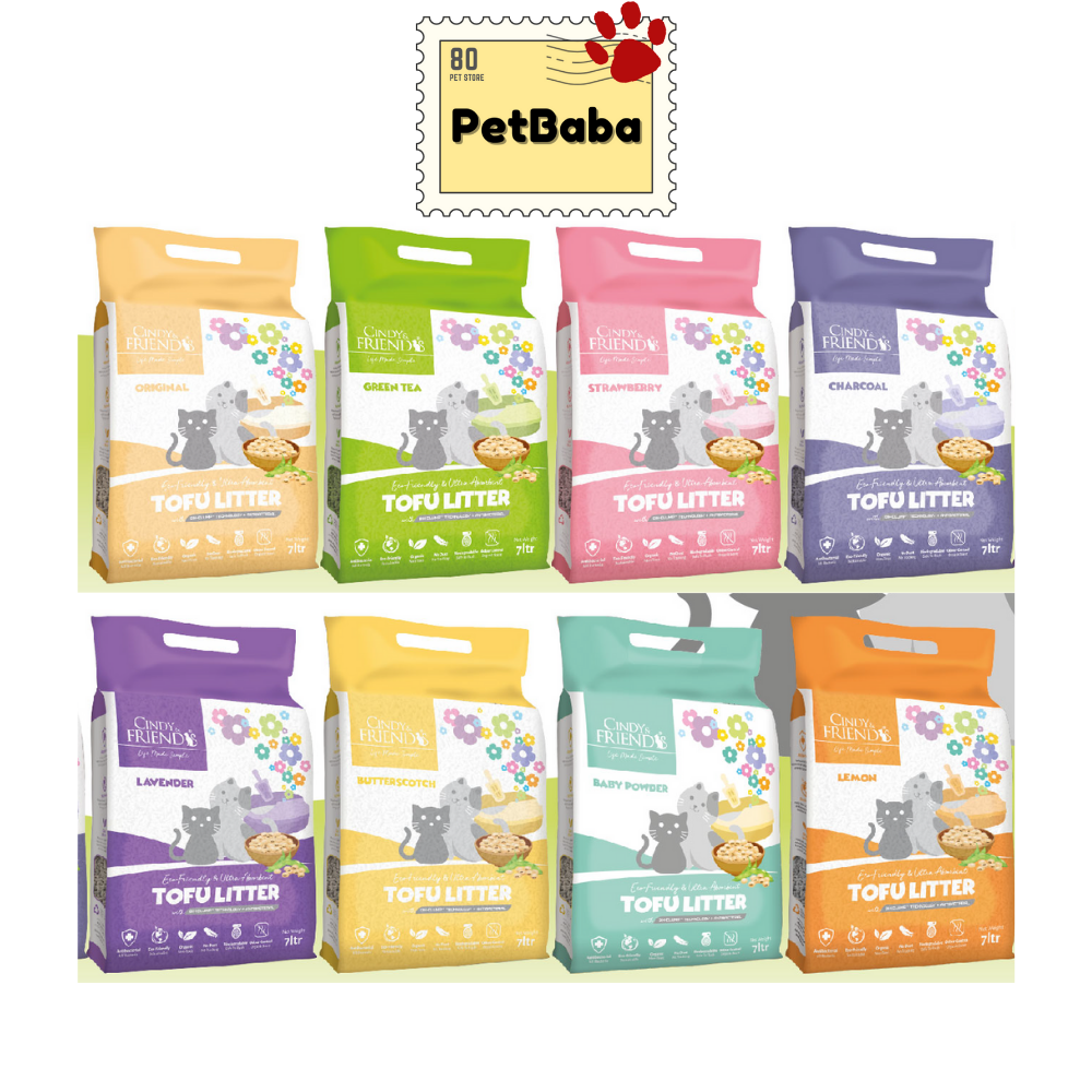 Cindy & Friends Tofu Litter Cat Litter 7L CAT CARE Lazada