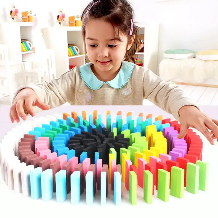 wooden dominoes for toddlers