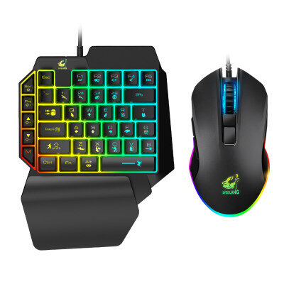 ดูภาพ Ziyoulang T1 สายมือเดียวคีย์บอร์ดเกมเมาส์ Combo สำหรับ pubg PC Gamer เพิ่มเติม Ziyoulang T1 สายมือเดียวคีย์บอร์ดเกมเมาส์ Combo สำหรับ pubg PC Gamer