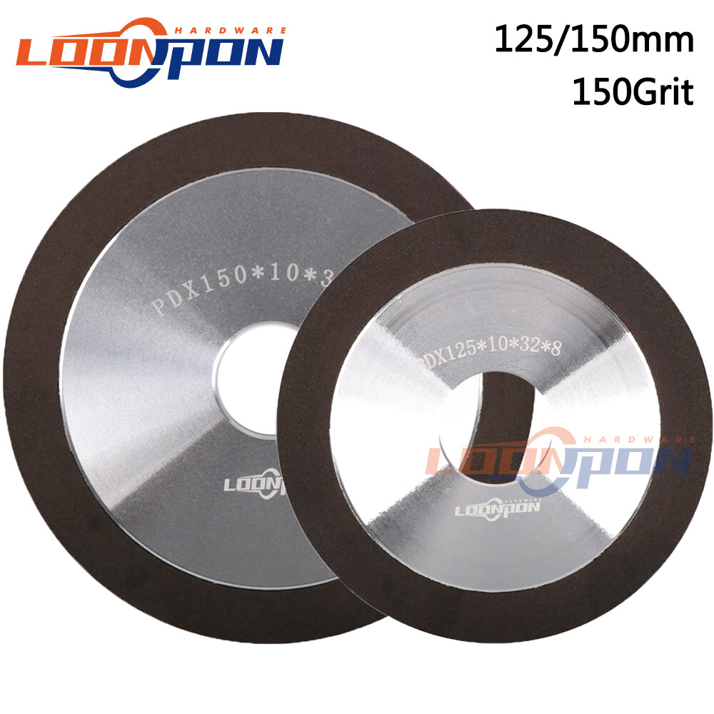 LOONPON 125mm/150mm Diamond Black Sand Grinding Wheel Sharpen Grinding