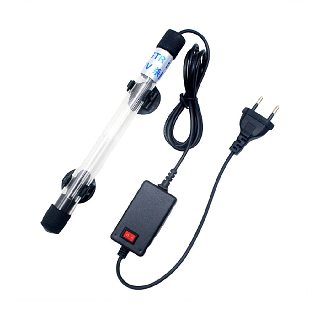 huanhuang® 5/7/9/11/13W Aquarium Submersible UV Light Fish Tank Underwater Purifier Lamp EU Plug 5W