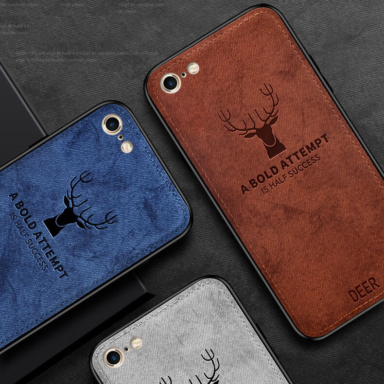 CCHHWIN For Samsung Galaxy Note 20 / Galaxy Note20 Ultra Case Shockproof Cover Luxury Soft Silicone+Fabric Skin Deer Protective Back Cover Mobile Accessories Phone Cases Shell Casing