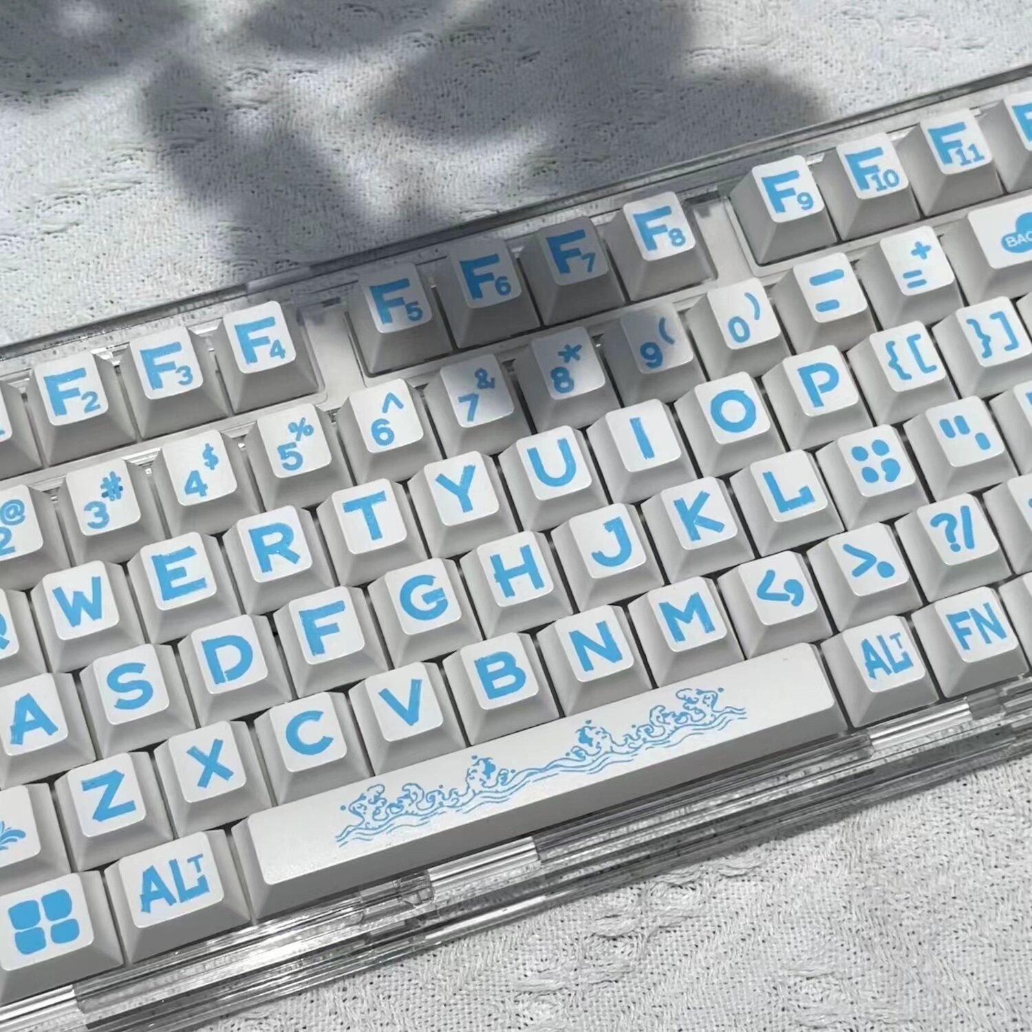 【Keycap Only】Cherry Profile Keycap 130 Keys Large Character PBT Sublimation For Cherry MX Switch Mechanical Keyboard RK61/Anne Pro 2/GK61