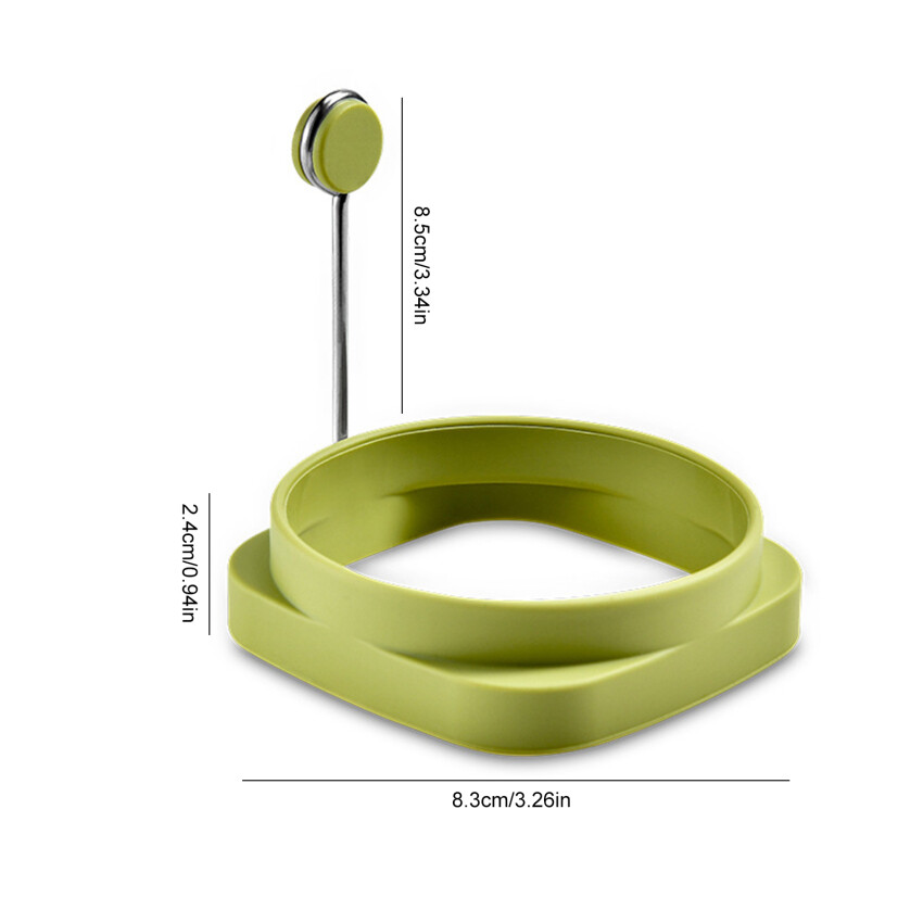 Egg Fried Mold Double-Sided Round Convenient Omelet Moulds Silicone Tools Pancake Maker Molds Frying Pan Accessories