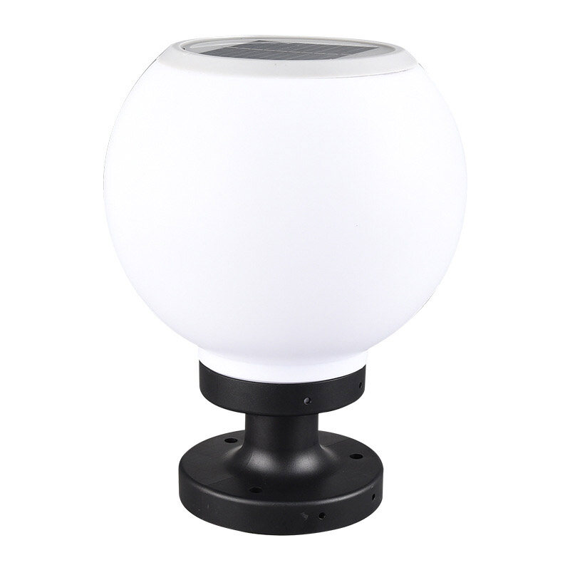 Outdoor solar column head lamp garden light home gate pillar head light villa perimeter wall light waterproof