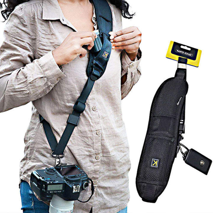 Dây Đeo Vai Máy Ảnh Di Động Mới Cho Máy Ảnh DSLR Máy Ảnh DSLR Canon Nikon Sonys Phụ Kiện Máy Ảnh Nhanh Chóng Dây Đeo Cổ