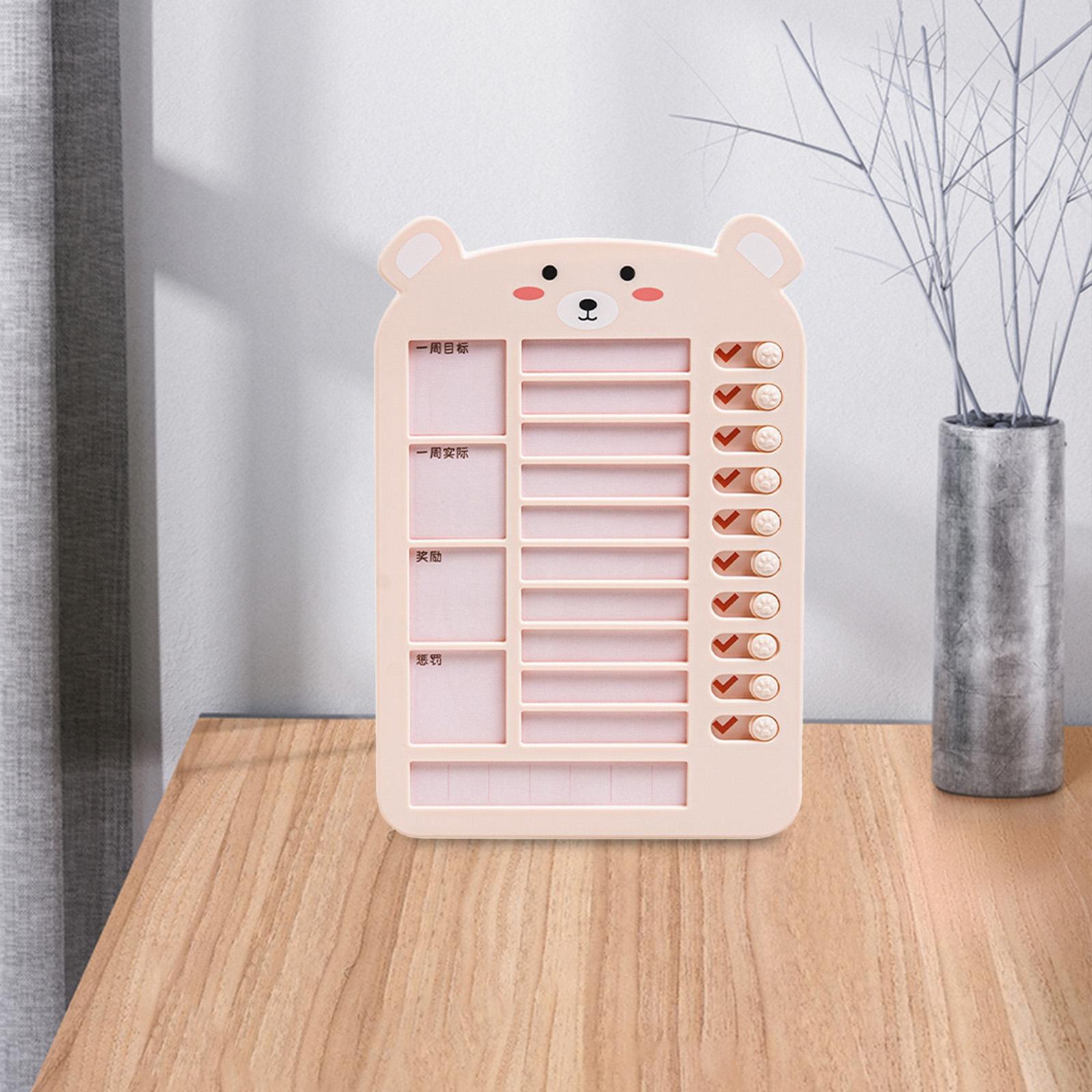 Blesiya List Board Daily Task Planning Board Chart Memo for RV Office Home